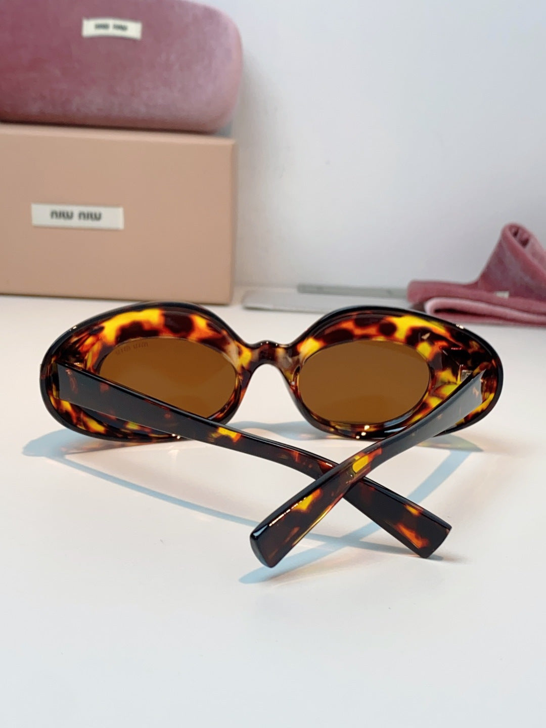 MIUMIU 26S BUTTERFLY FRAME IN ACETATE 424490