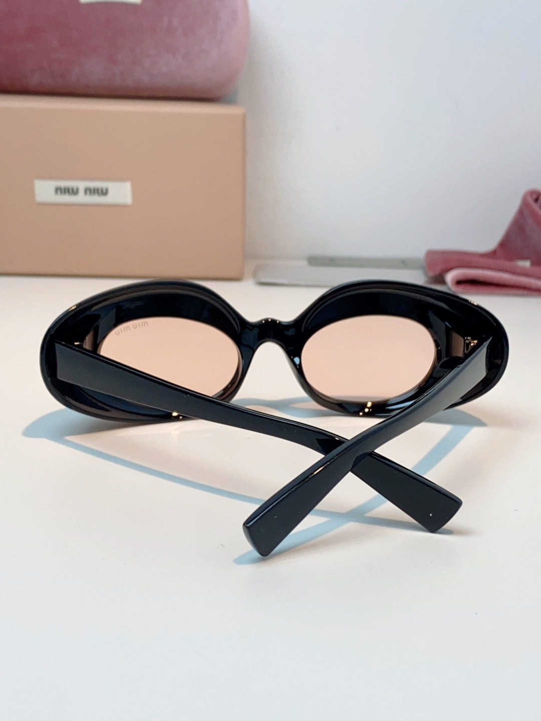 MIUMIU 26S BUTTERFLY FRAME IN ACETATE 424494