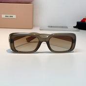 MIUMIU 26S RECTANGULAR FRAME IN ACETATE 426451