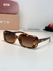 MIUMIU 26S RECTANGULAR FRAME IN ACETATE 426456