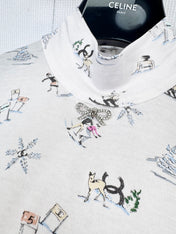 CHANEL 25S PATTERNED TURTLENECK SWEATER 380