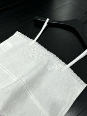 PRADA 26S LACE TRIM CAMISOLE 1044