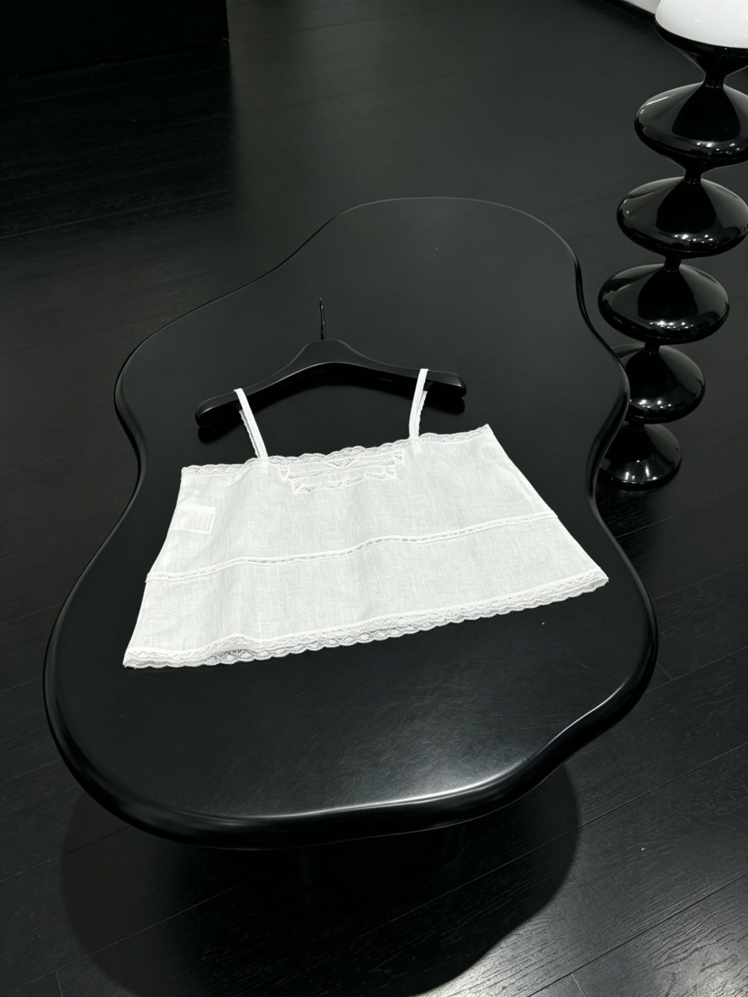 PRADA 26S LACE TRIM CAMISOLE 1044