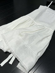 PRADA 26S LINEN SLIP DRESS 1043