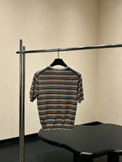 PRADA 26S SHORT-SLEEVE KNIT T-SHIRT 1010