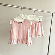 HERMES 26S SLEEVELESS TOP AND SHORTS SET 777