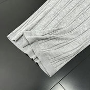 PRADA 26S SHORT-SLEEVE RIBBED KNIT TOP 1149
