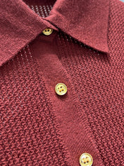 LORO PIANA 26S KNIT POLO SHIRT 870