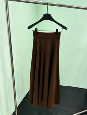 LORO PIANA 26S KNIT CARDIGAN & MAXI SKIRT SET 871