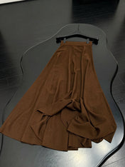 LORO PIANA 26S KNIT CARDIGAN & MAXI SKIRT SET 871