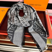 LV 26S SCARF 140 IN CASHMERE AND SILK 315194
