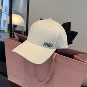 MIUMIU 26S BOW BASEBALL CAP 343531