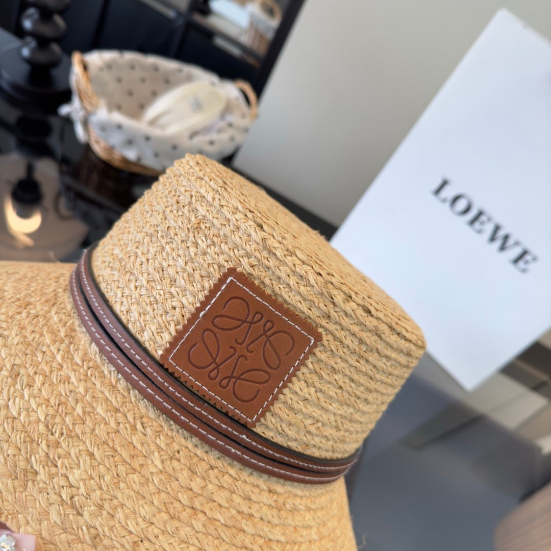 LOEWE 26S STRAW BOATER HAT STYLE 005