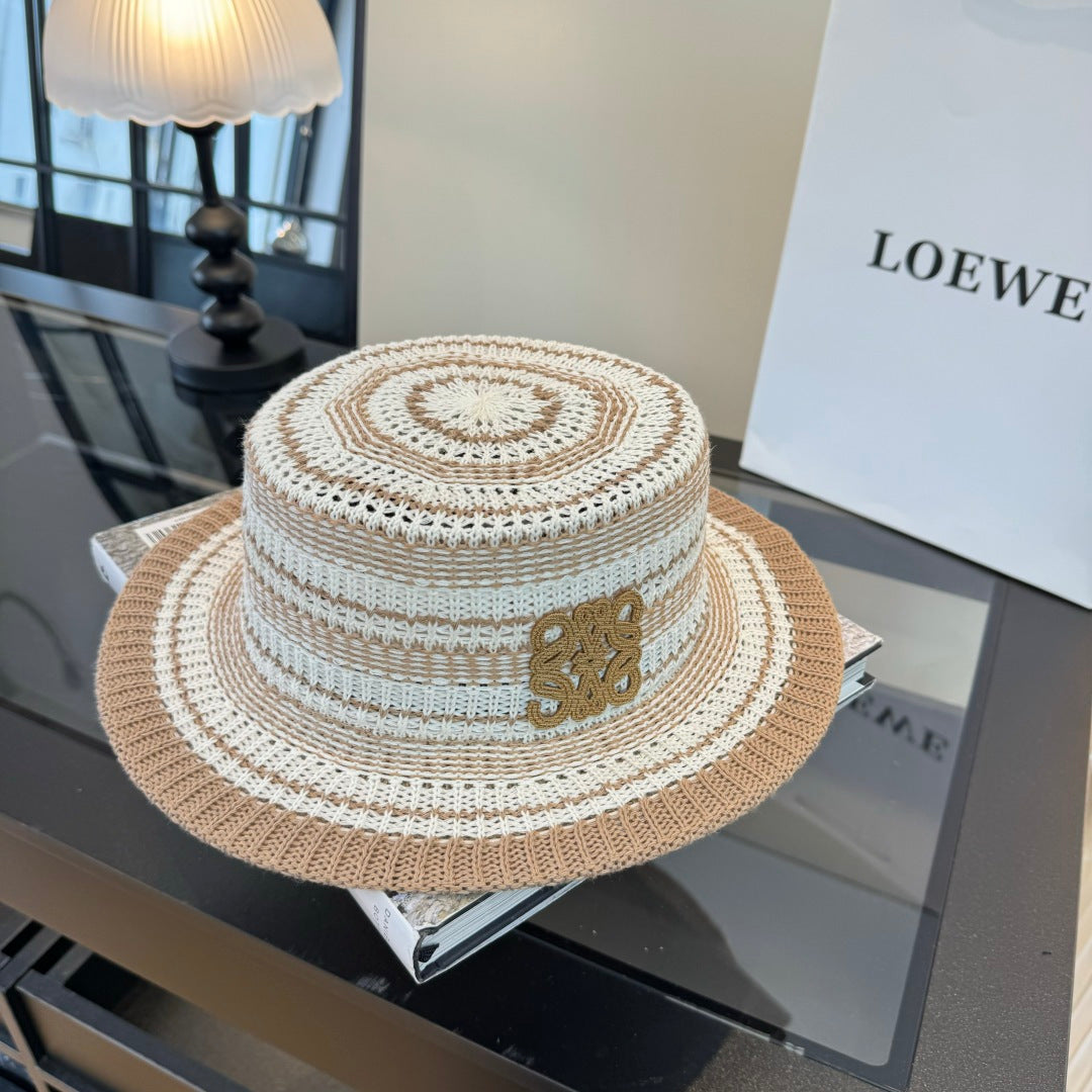 LOEWE 26S KNIT BOATER HAT STYLE 255