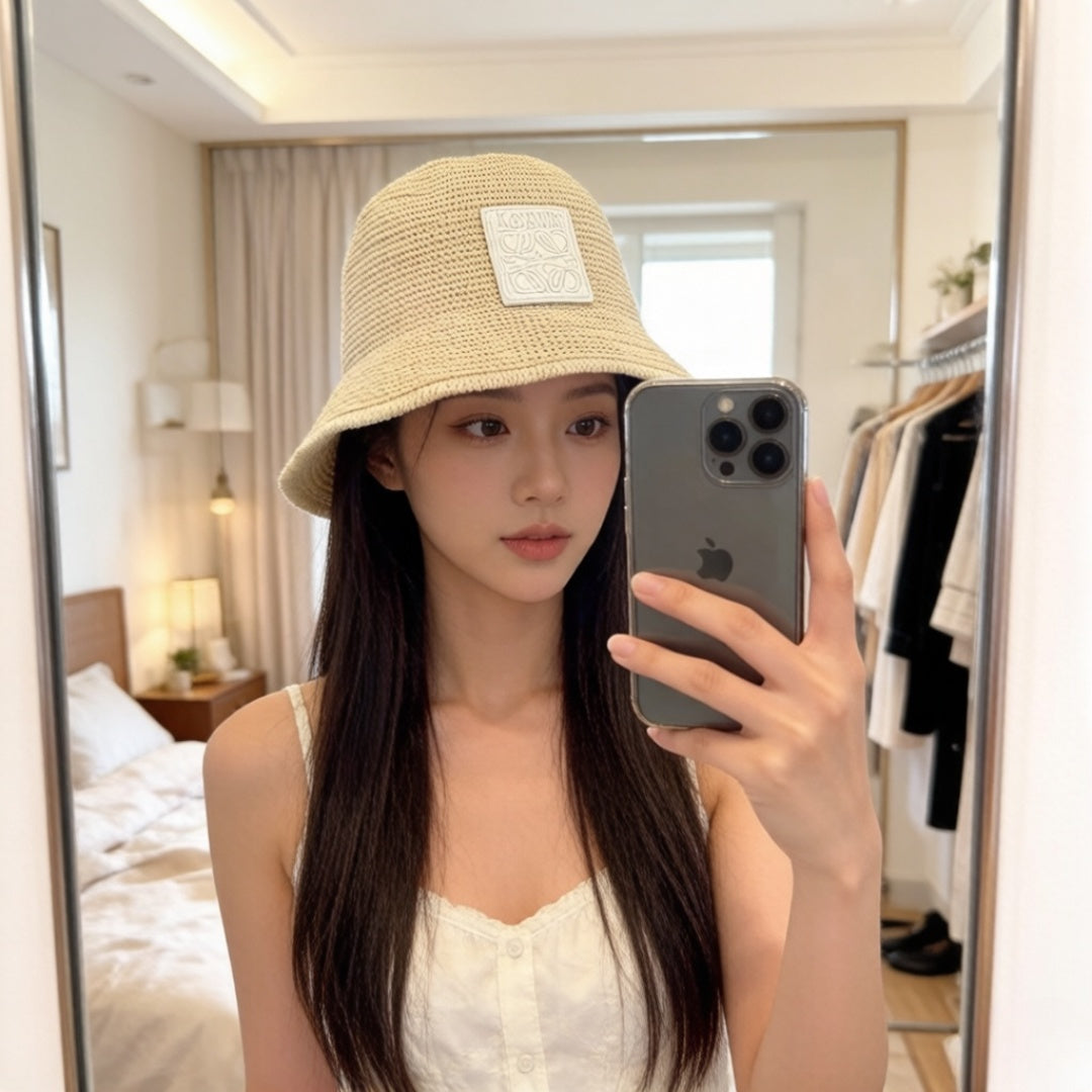 LOEWE 26S KNIT BUKET HAT STYLE 003