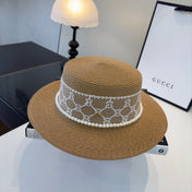 GUCCI 26S WIDE-BRIMMED STRAW HAT 258