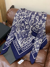 CHANEL 25S SCARF 135 CM IN CASHMERE AND SILK 943315