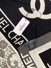 CHANEL 25S SCARF 135 CM IN CASHMERE AND SILK 943319