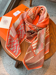 HERMES 25S SCARF 140 IN SILK 989535