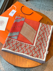 HERMES 25S SCARF 140 IN SILK 989536