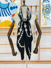 CHANEL 25S SCARF 140 IN CASHMERE 991649