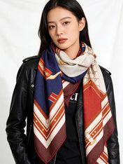 GUCCI 26S SCARF 140 IN CASHMERE AND SILK 290755