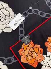 CHANEL 26S SCARF 140 IN SILK AND CASHMERE 313350