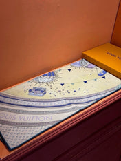 LV 26S SCARF 140 IN CASHMERE AND SILK 315136