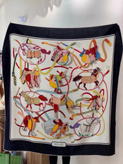 GUCCI 26S SCARF 135 IN CASHMERE AND SILK 315141