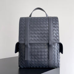BACK TO SCHOOL BACKPACK 39 IN MIDNIGHT BLUE LAMBSKIN