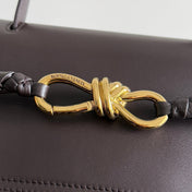 MEDIUM CIAO CIAO 34 IN BROWN CALFSKIN
