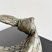 BOTTEGA VENETA 25S MINI JODIE 26 IN OLIVE GREEN CALFSKIN