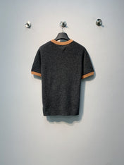 PRADA 26S SHORT SLEEVED KNIT T-SHIRT 726