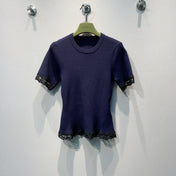 GUCCI 26S SHORT-SLEEVE KNIT T-SHIRT 469