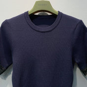 GUCCI 26S SHORT-SLEEVE KNIT T-SHIRT 469