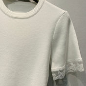 GUCCI 26S SHORT-SLEEVE KNIT T-SHIRT 468