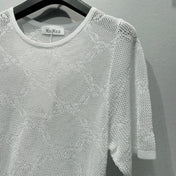 MAXMARA 26S CUTOUT SHORT-SLEEVE T-SHIRT 274