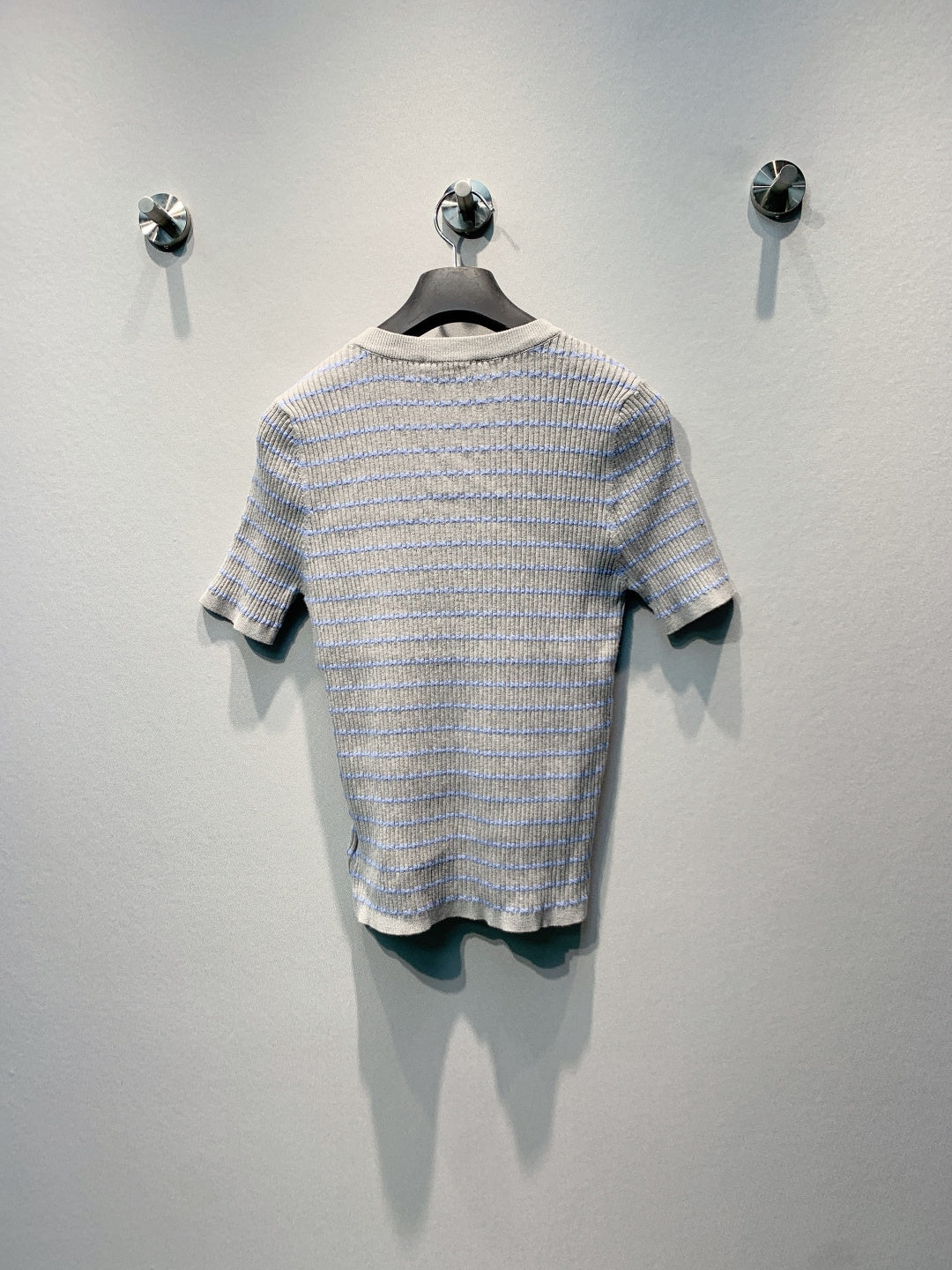 PRADA 26S SHORT-SLEEVE KNIT TOP 1041