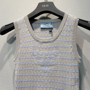 PRADA 26S SLEEVELESS KNIT TOP 1040