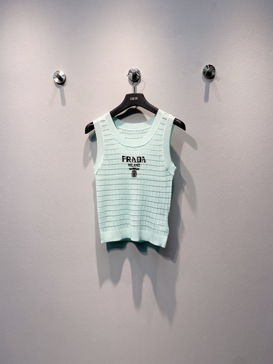 PRADA 26S SLEEVELESS KNIT TOP 1008