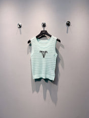 PRADA 26S SLEEVELESS KNIT TOP 1008