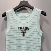 PRADA 26S SLEEVELESS KNIT TOP 1008