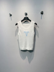 PRADA 26S SLEEVELESS KNIT TOP 1007