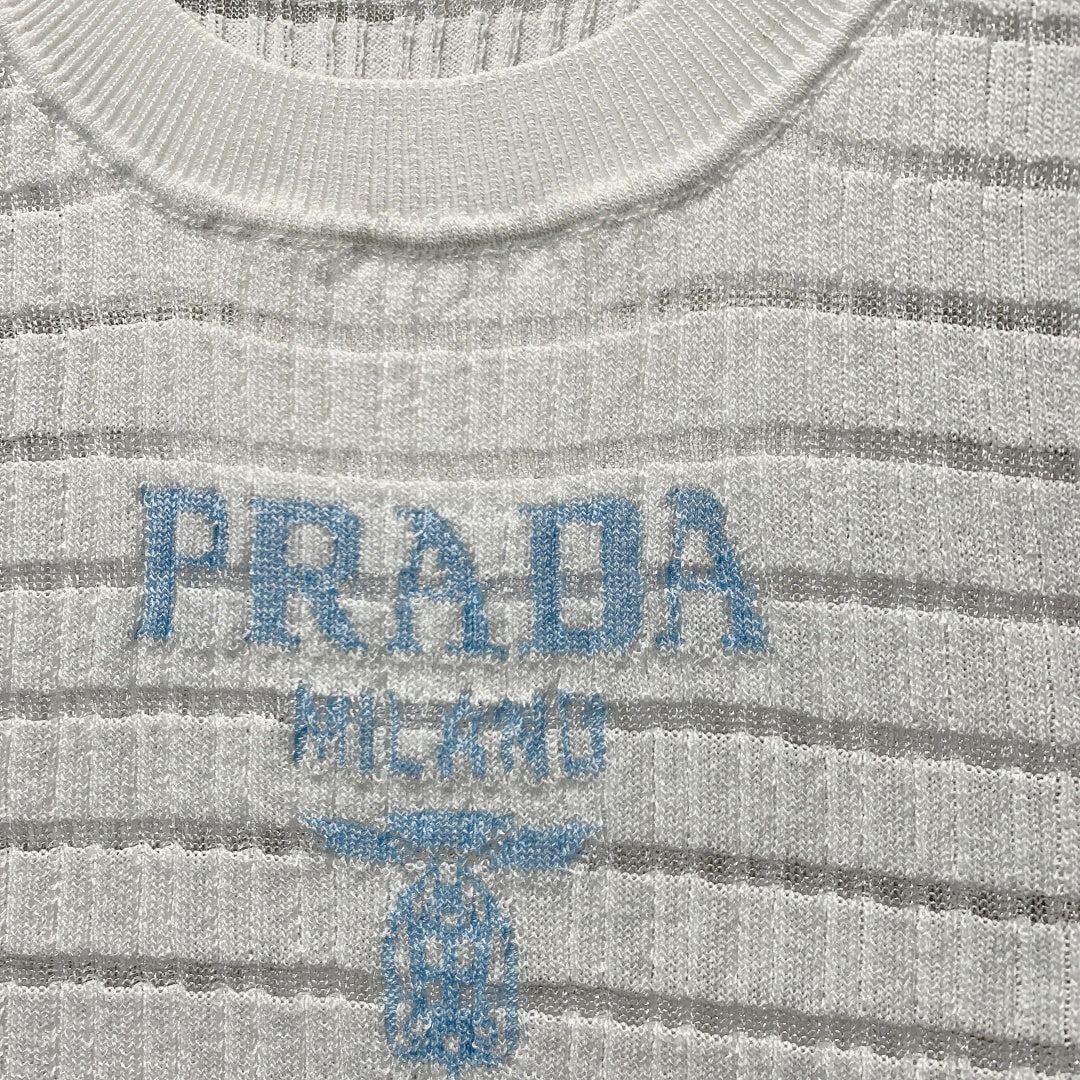 PRADA 26S SLEEVELESS KNIT TOP 1007