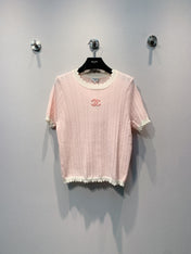CHANEL 26S SHORT-SLEEVE KNIT TOP 1457