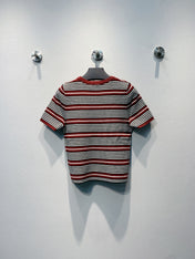 PRADA 26S SHORT-SLEEVE KNIT TOP 968