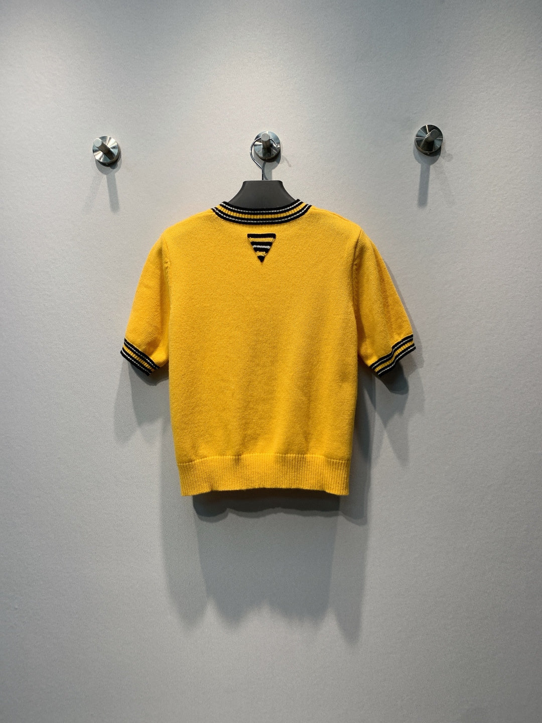 PRADA 26S SHORT-SLEEVE KNIT T-SHIRT STYLE 961
