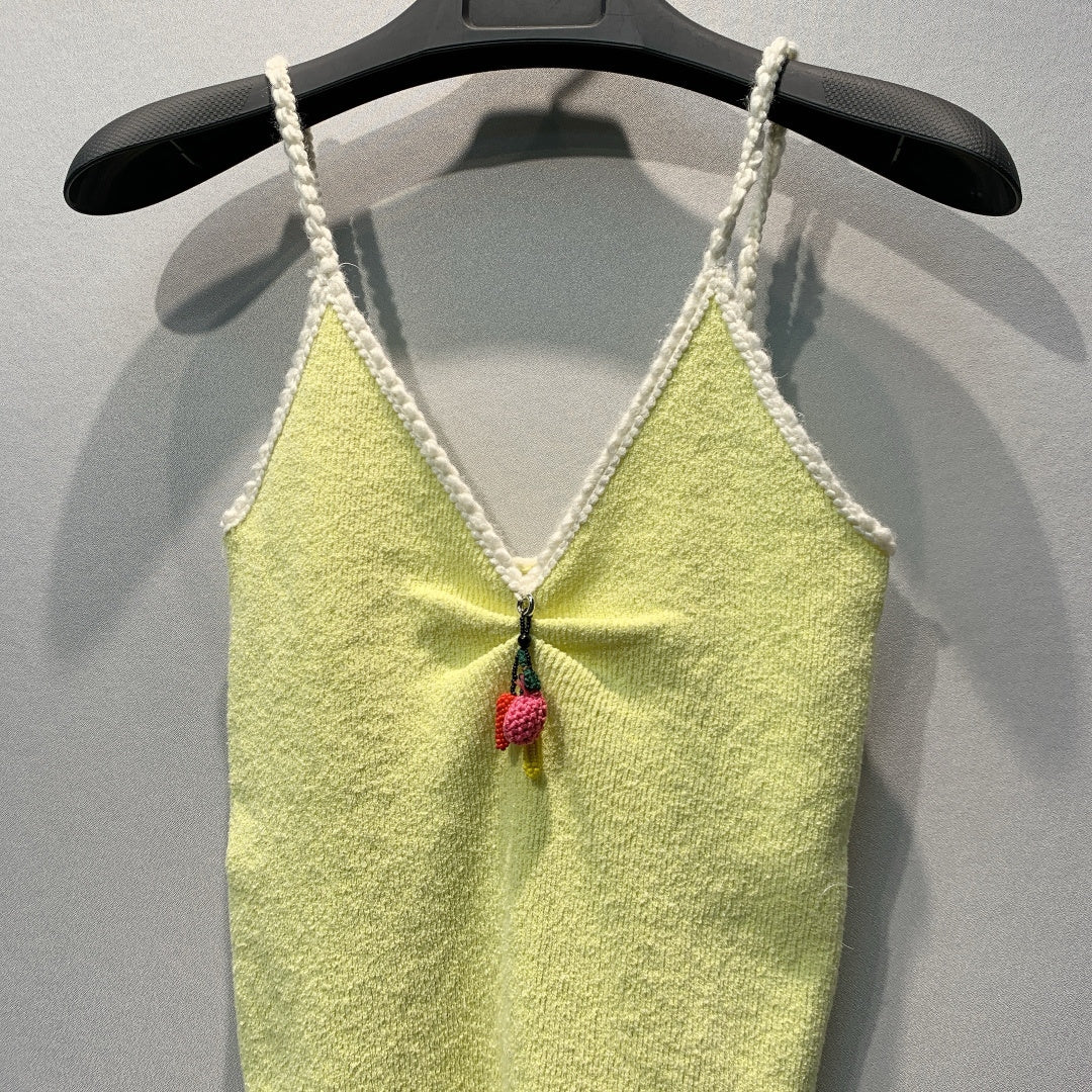PRADA 26S SOFT COTTON CAMISOLE STYLE 933
