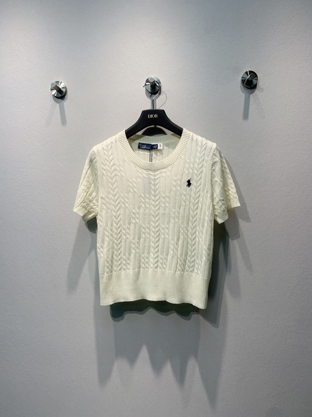 RALPH LAUREN 26S SHORT SLEEVE KNIT SWEATER 333