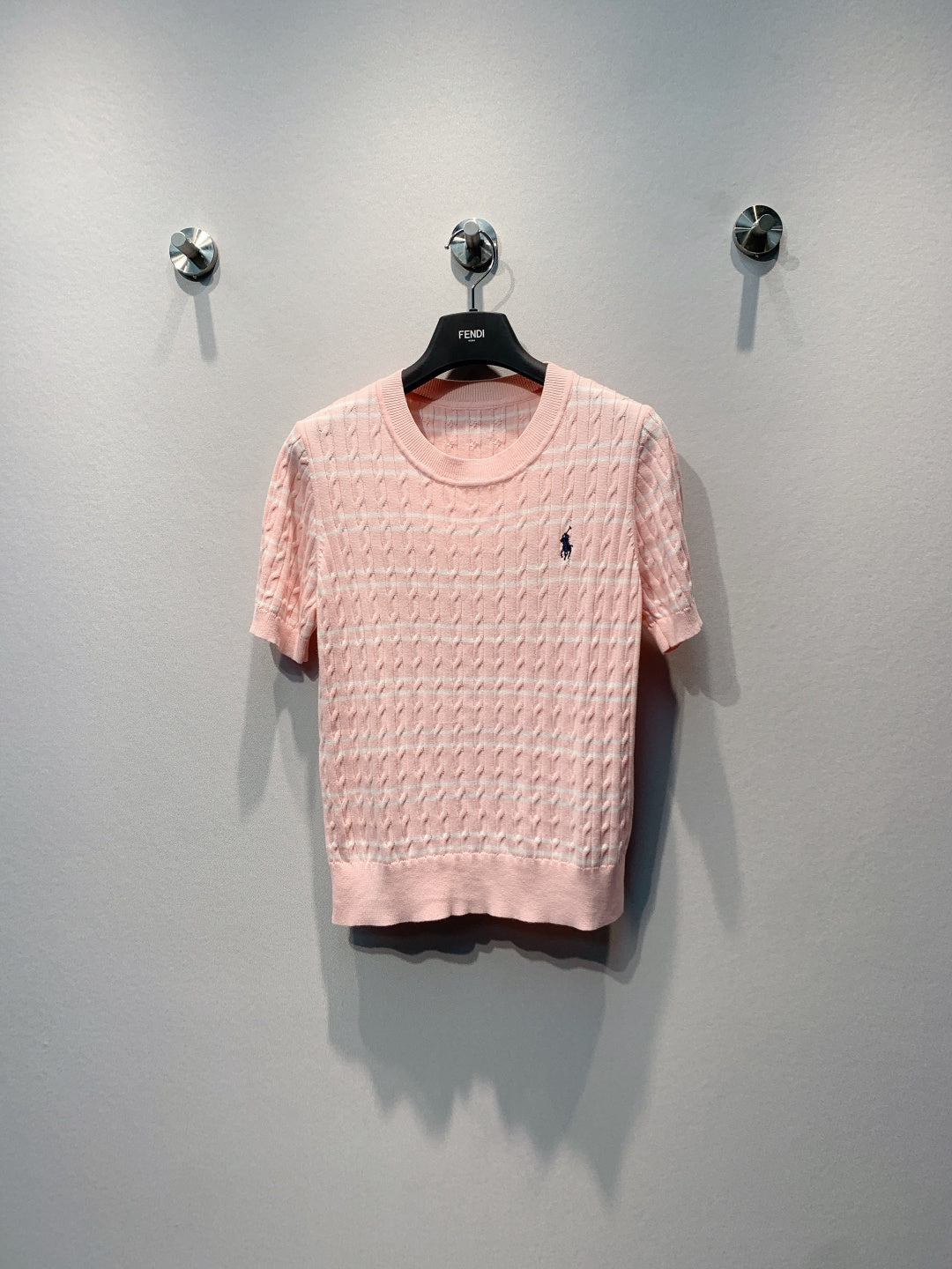 RALPH LAUREN 26S SHORT SLEEVE KNIT SWEATER 332